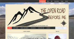 Desktop Screenshot of openroadbeforeme.com